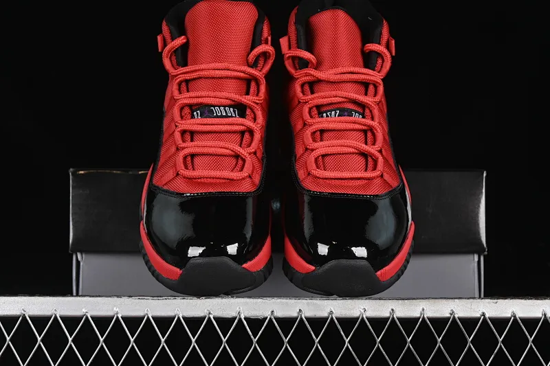 All categories Air Jordan Jordan series basketball shoes Air Jordan 11 Air Jordan 11 Retro AJ11 Joe 11 black and red high-top basketball shoes CT8012-600
